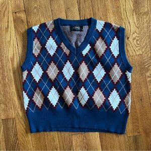 Argyle Sweater Vest